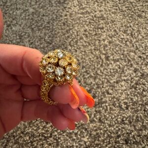 Floral Cluster Ring